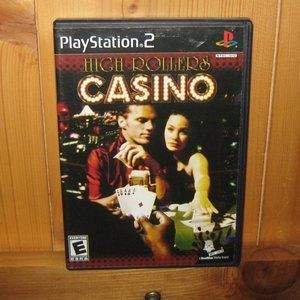 PS2 PlayStation 2 Game High Rollers CASINO